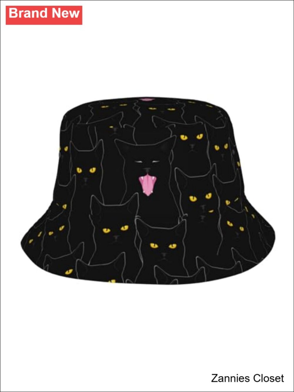 🤠 Unisex Polyester Twill Bucket Hat Wide Brim Sun Cap Summer Outdoor
